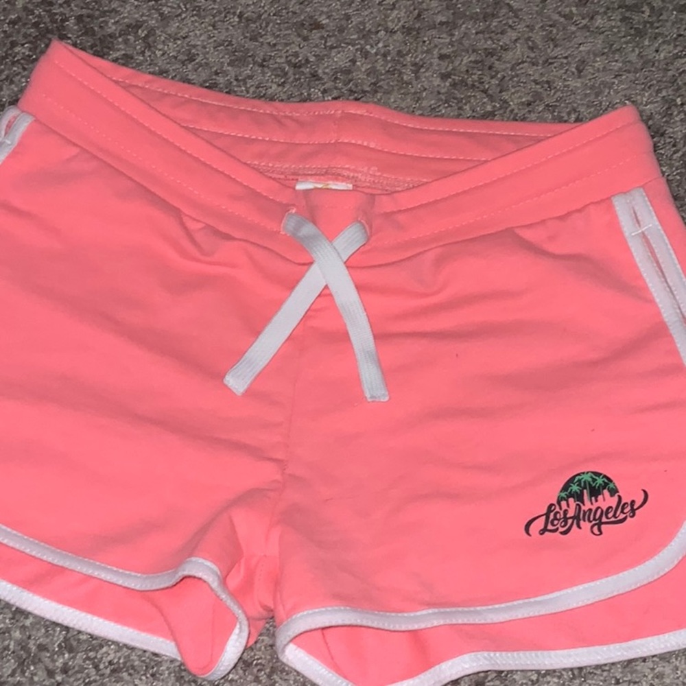holly stars pink shorts
